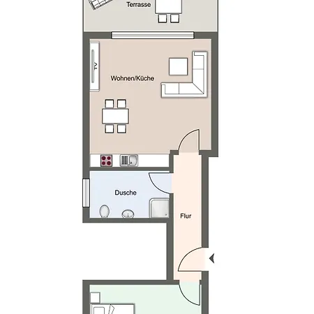 Nordseebude Kleine Auszeit Apartamento